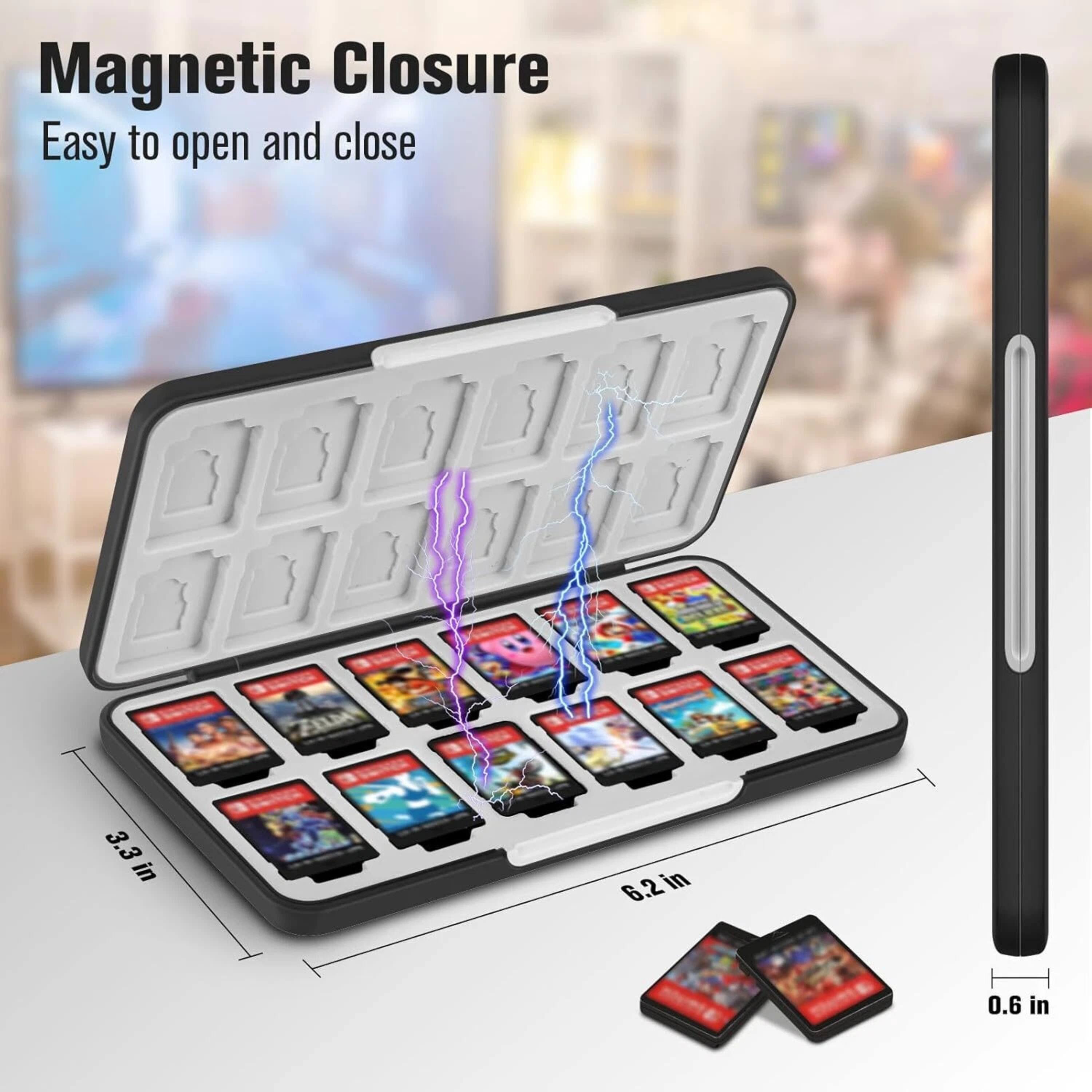 Magnetic Closure  
Easy to open and close  

3.3 in  
6.2 in  
0.6 in