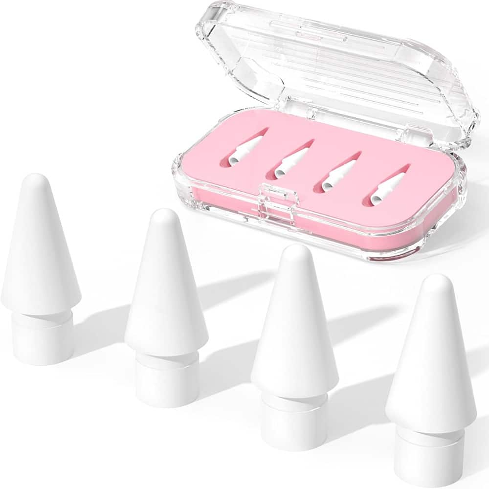 RTMB - Apple Pencil Pro/USB-C/2nd Gen/1st Gen tips (4 Pack - Pink