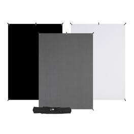 Westcott - X-Drop 3-Pack Backdrop Kit (5 x 7 feet)