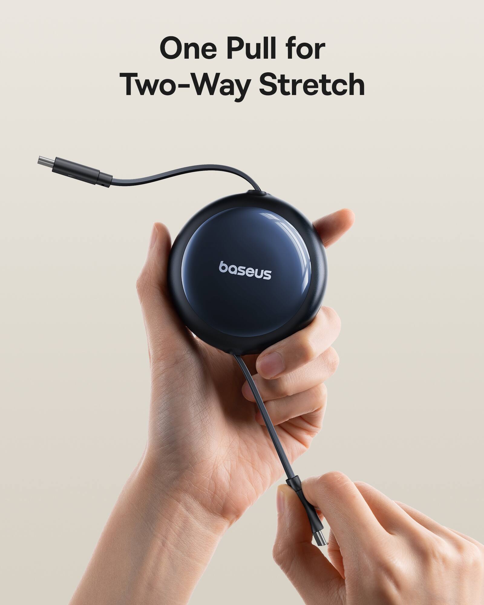 One Pull for Two-Way Stretch  
Baseus