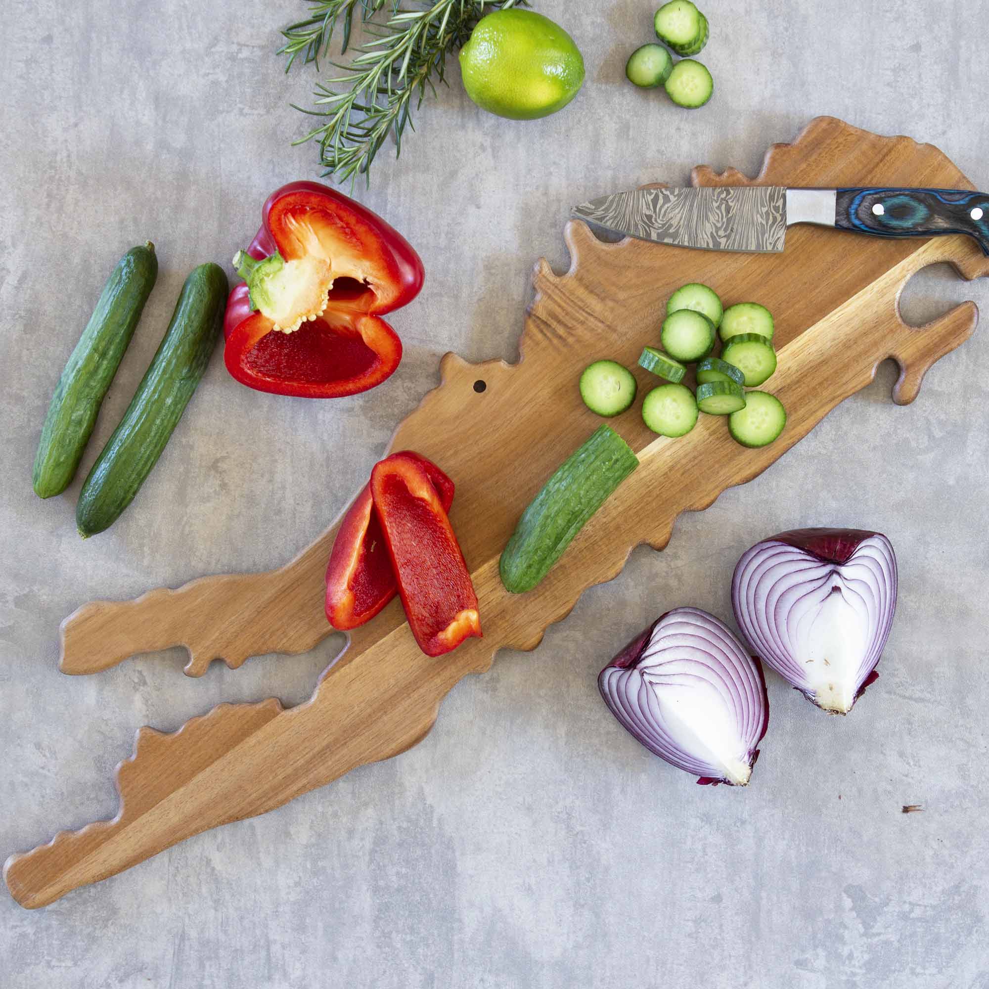 Back. Rock & Branch - Origins Series Long Island Cutting Board.