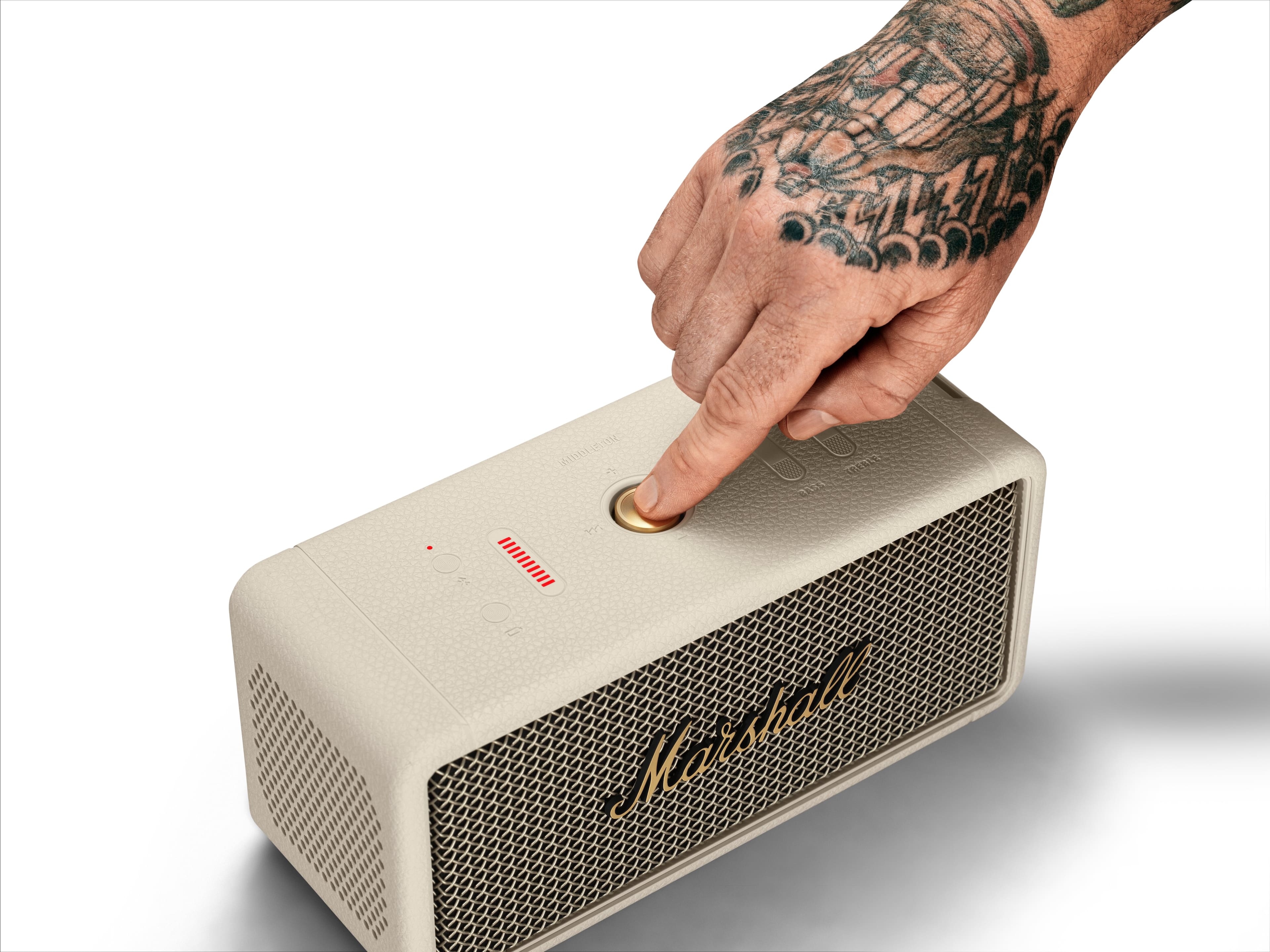 The text on the image reads "Marshall".