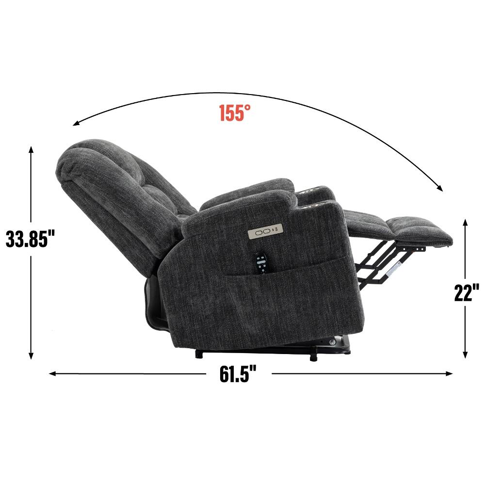 155°
33.85"
22"
61.5"