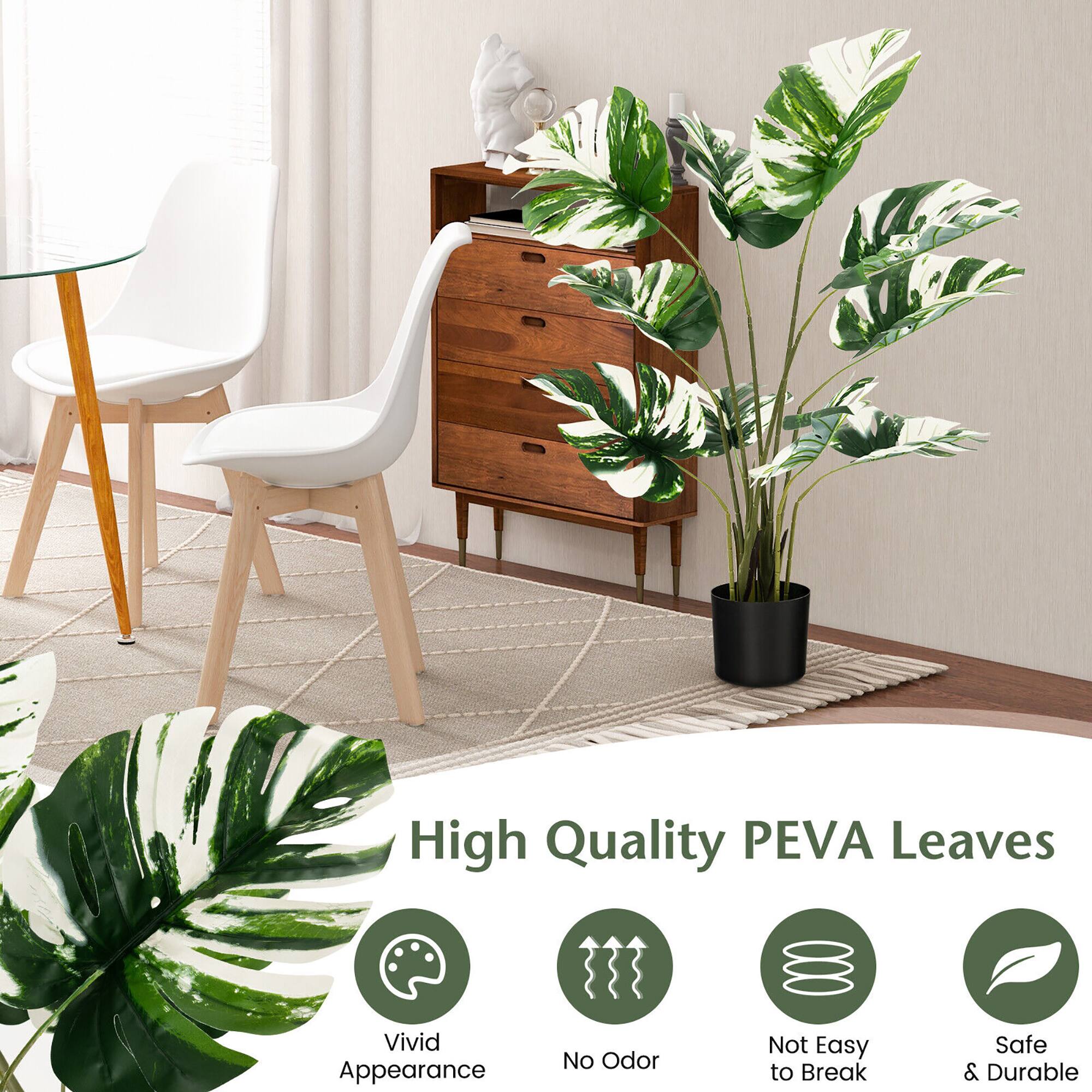High Quality PEVA Leaves

- Vivid Appearance
- No Odor
- Not Easy to Break
- Safe & Durable
