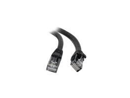 Cables to Go - C2G 00401 Cat5e Cable - Snagless Unshielded Ethernet Network Patch Cable, Black (2 Feet, 0.60 Meters)