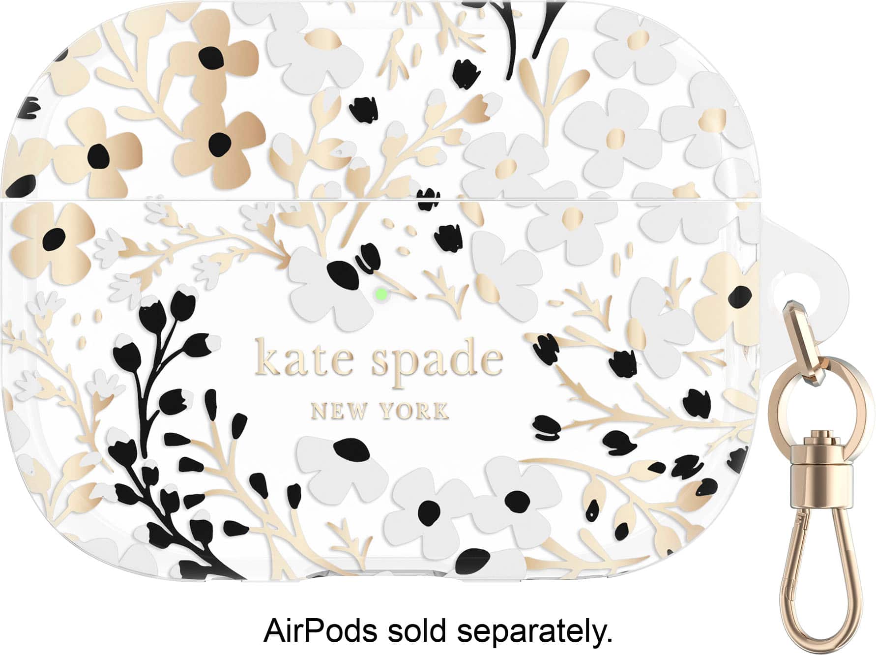 kate spade NEW YORK AirPods sold separately.