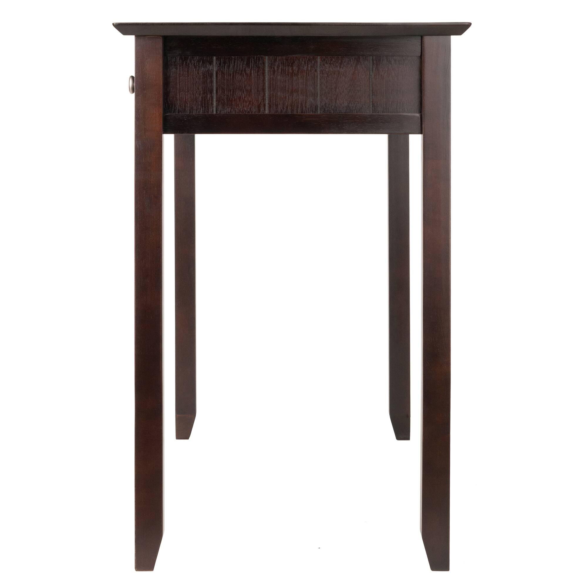 Alt View 6. Winsome Wood - Burke Home Office Writing Desk - Coffee.