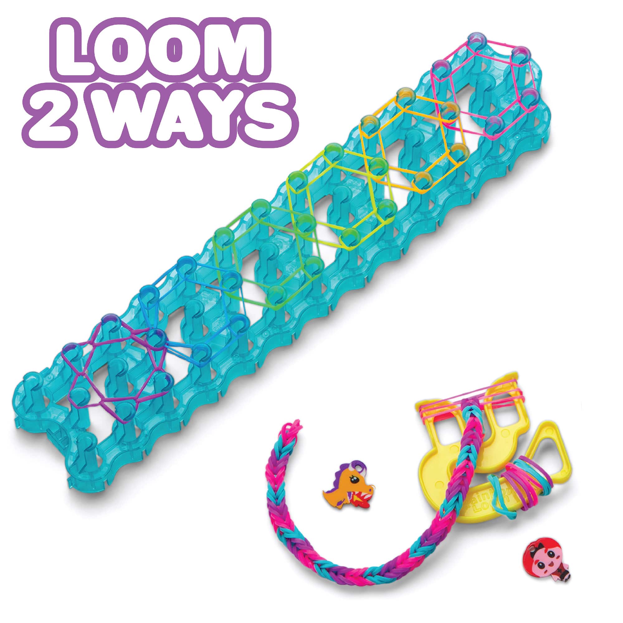 Rainbow Loom® Loomi-Pals™ MEGA Set With RL2.0, 60 Trinidad And