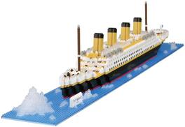 PopMarket - Nanoblock - World Famous - Advanced Hobby Series - Titanic Building Kit - Collectibles - Multicolor
