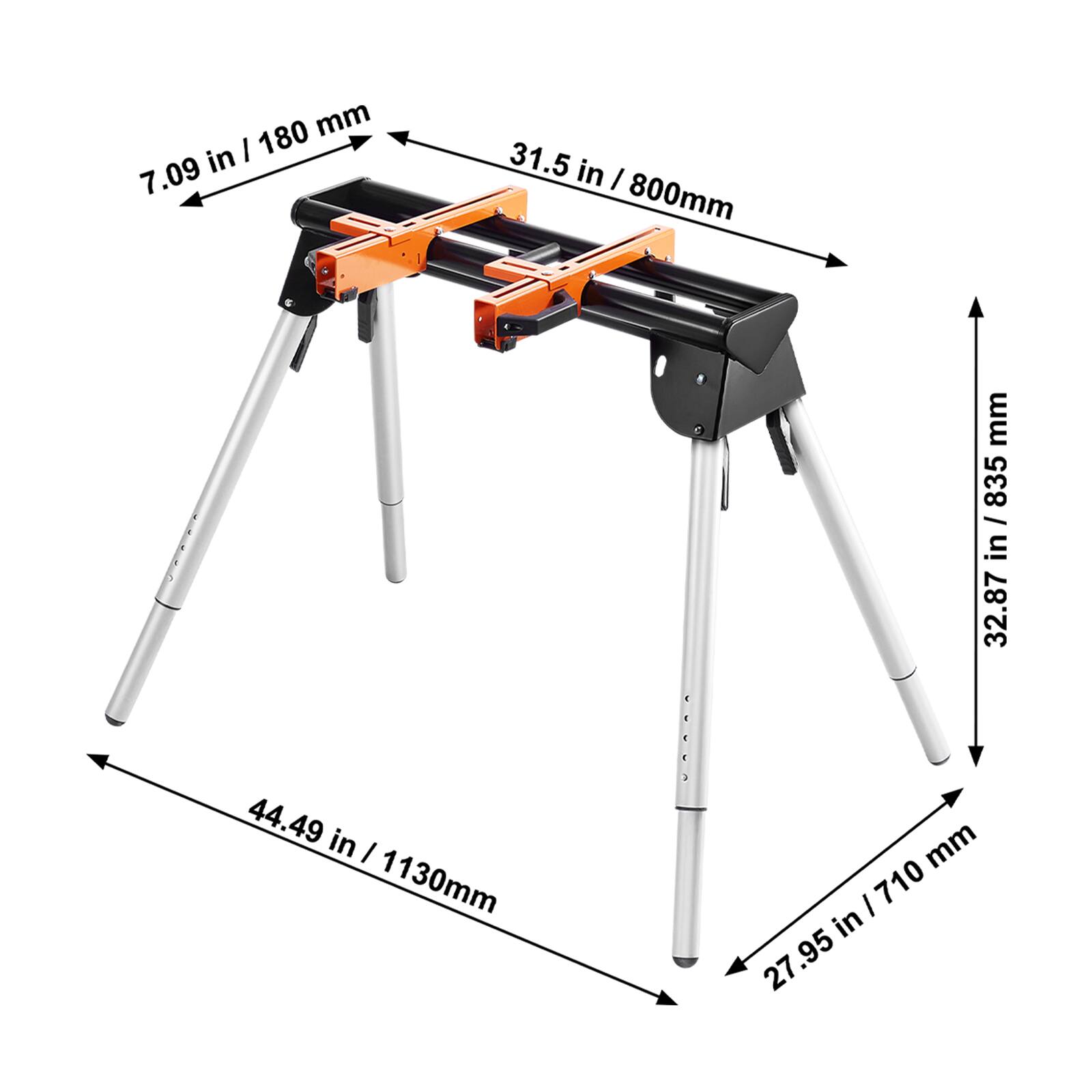 - 7.09 in / 180 mm
- 31.5 in / 800 mm
- 44.49 in / 1130 mm
- 27.95 in / 710 mm
- 32.87 in / 835 mm