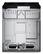 Back. Whirlpool - 30 in. Wide 4 burners 5.0 cu. ft. Smart Freestanding Slide-In Gas Range with Air Cooking Technology and Steam Clean - Black.