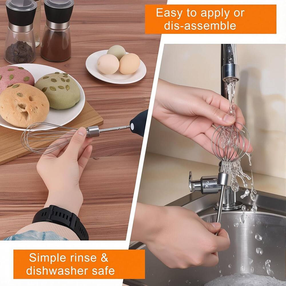 Easy to apply or dis-assemble

Simple rinse & dishwasher safe
