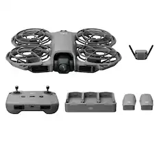 Front. DJI - DJI Neo 2 4K Drone Fly More Combo with RC-N3 Remote Controller - Gray.