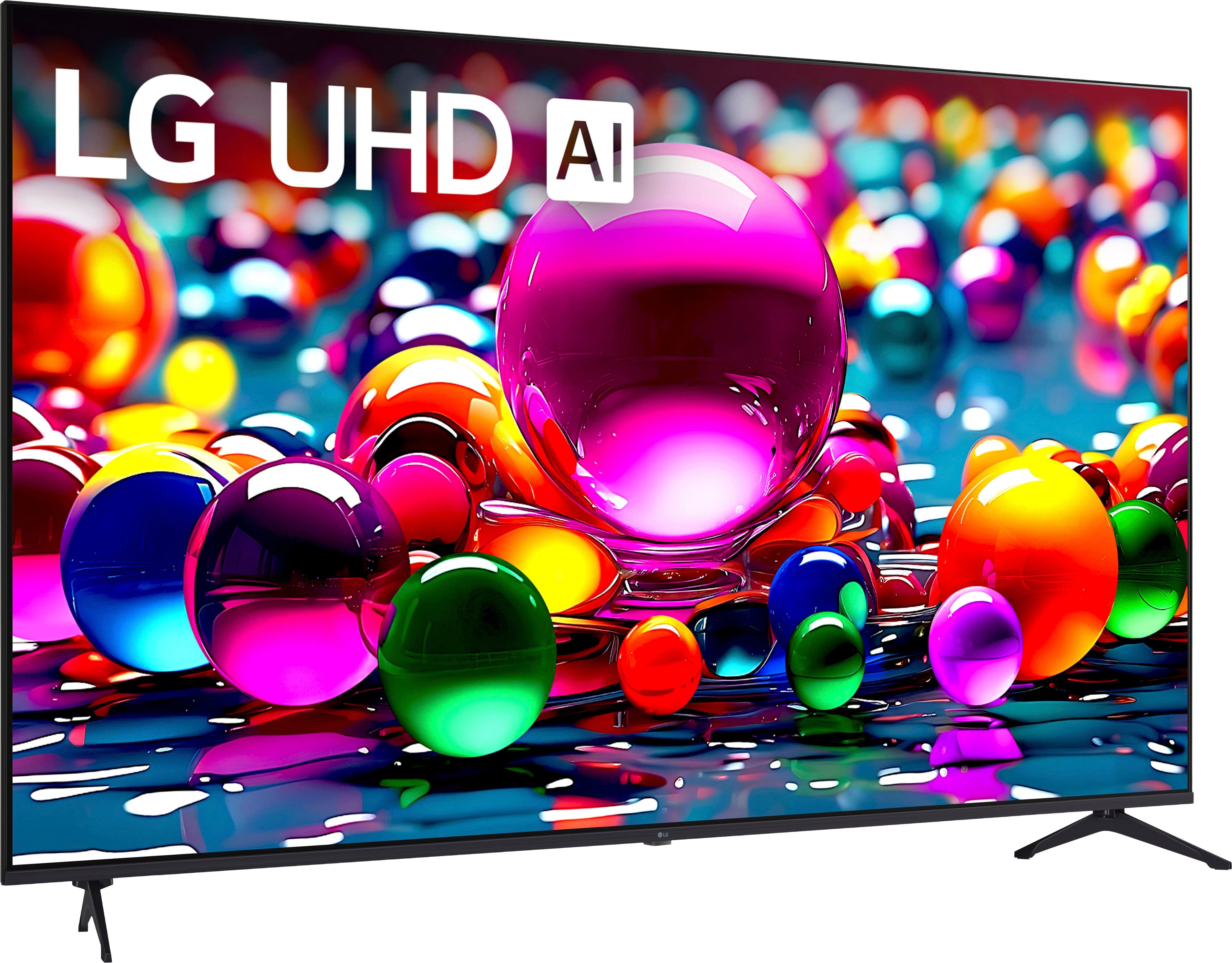 Back. LG - 75” Class UA77 Series LED AI 4K UHD Smart webOS TV (2025).