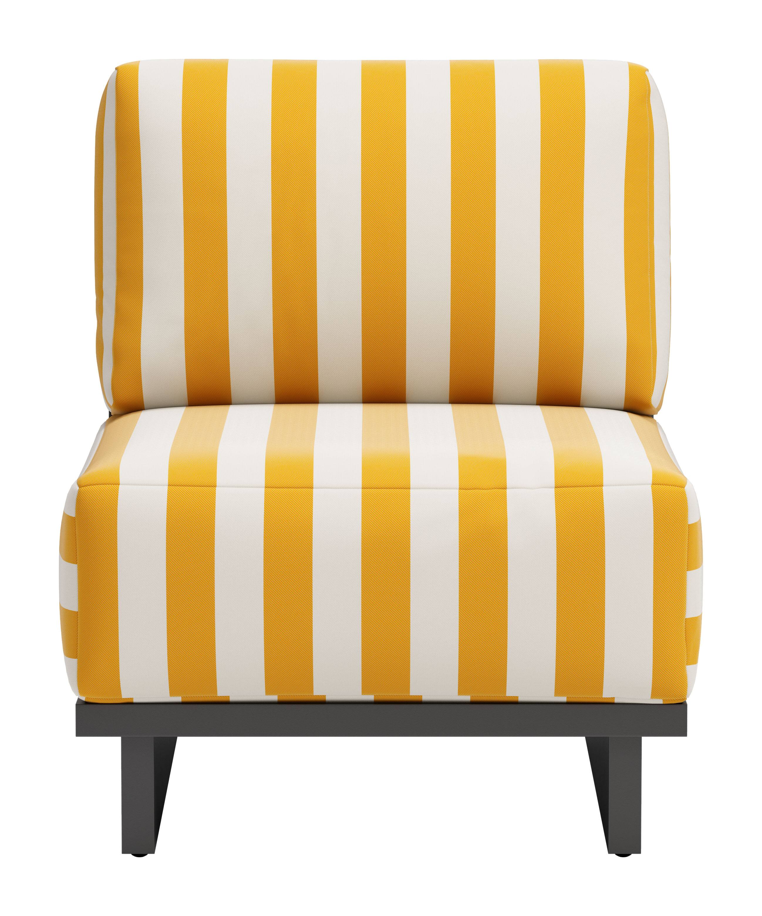 Alt View 1. Hivvago - Shoreline Accent Chair Yellow - Yellow.