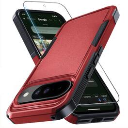 Kitcheniva - Dual Layer Shockproof Cover For Google Pixel 10 Pro Case Only - Red