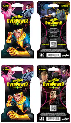 Overpower - Skybound Invincible/The Walking Dead Sleeved Booster (One Sleeved Booster per Order) - Styles May Vary
