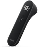iHealth - No-Touch Forehead Thermometer for Adults, Kids, Babies, Quiet Vibration Feedback, Large LED Digits - Black