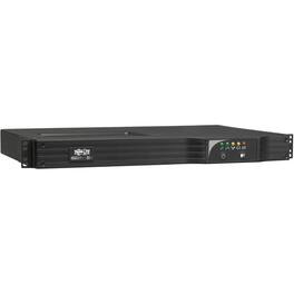 Eaton Tripp Lite Series SmartPro 120V 1kVA 800W Line-Interactive Sine Wave UPS, 1U Rack/Vertical, WEBCARDLX Network - Black