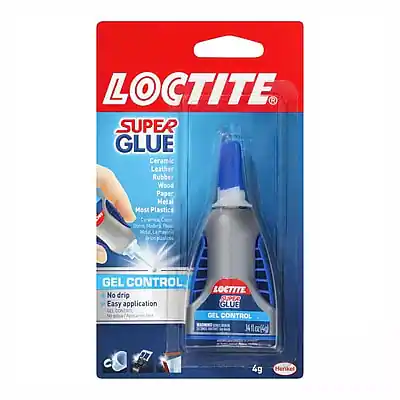 LOCTITE
SUPER GLUE
Ceramic
Leather
Rubber
Wood
Paper
Most Plastics
Metal
GEL CONTROL
No drip
Easy application
LOCTITE
GEL CONTROL
4g
Henkel