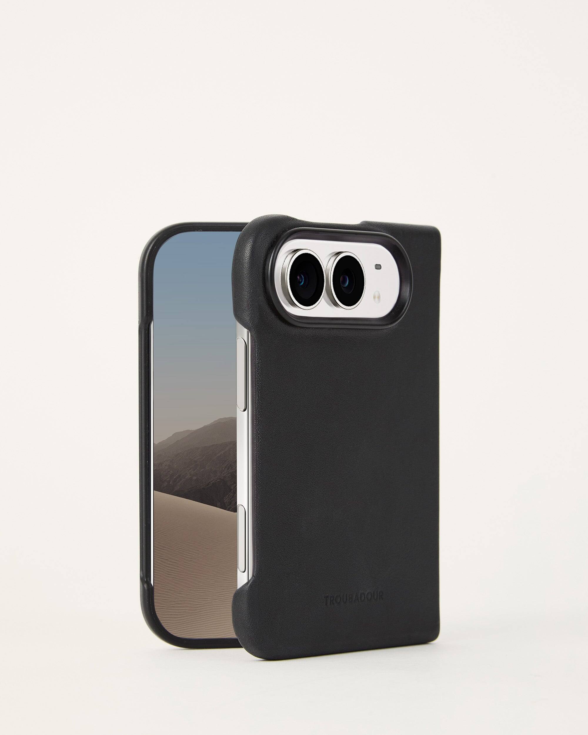Front. Troubadour - iPhone Duo Case - Black.