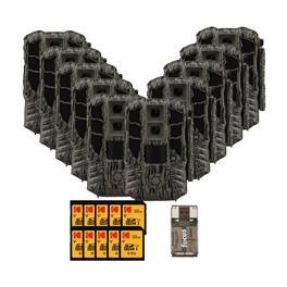 Bundle - Stealth Cam - Spectre 4K Pro 56MP Cellular Trail Camera (10-Pack) with Accessories