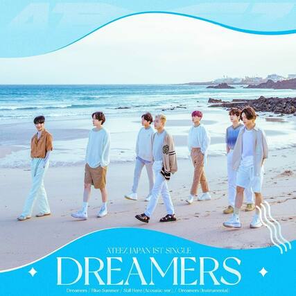 ATEEZ JAPAN 1ST SINGLE
DREAMERS
Dreamers / Blue Summer / Suill Here (Acoustic ver.) / Dreamers (Instrumental)