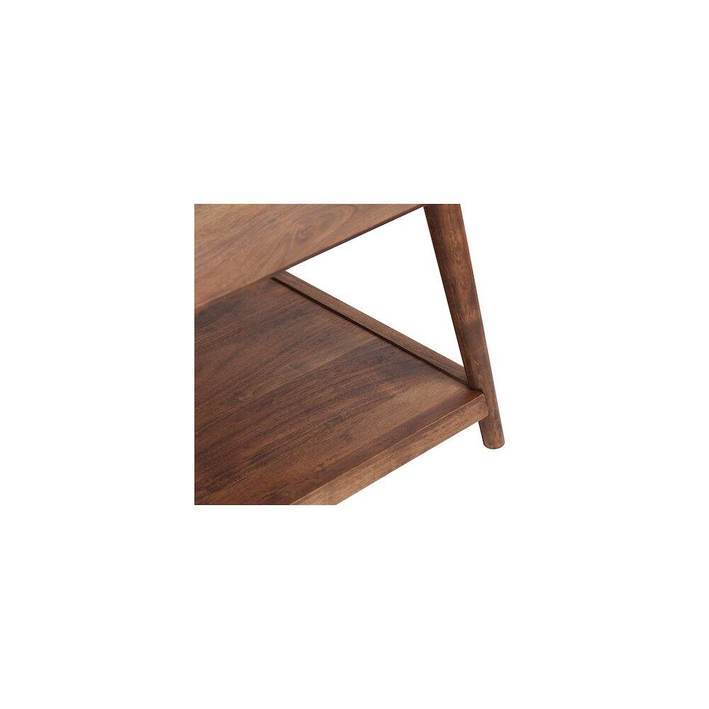 Porter Designs Portola Solid Acacia Wood Coffee Table Brown - Best Buy