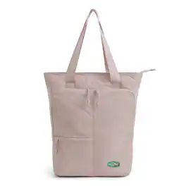 Bagsmart - Paz 20L Totepack, Convertible Backpack with Hidden Straps & 15.6" Laptop Compartment for Commute & Travel - Pink