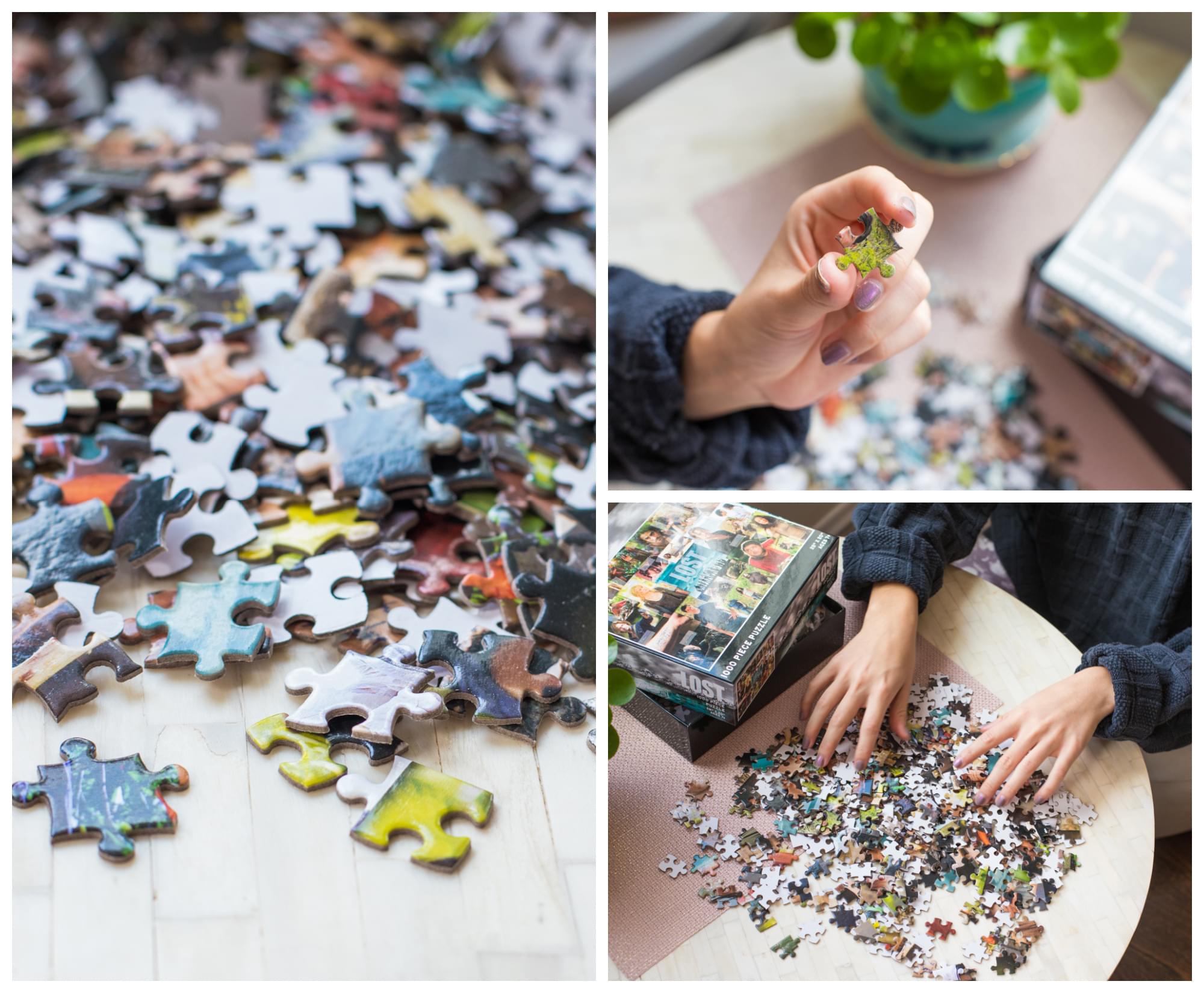 Toynk LOST Collage Puzzle For Adults And Kids | 1000 Piece Jigsaw ...