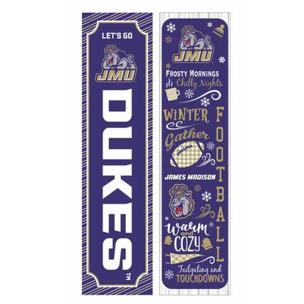 LET'S GO
JMU DUKES™
FROSTY MORNINGS
Chilly Nights
WINTER Gather
FOOTBALL
JAMES MADISON
Warm and COZY
Tailgating and TOUCHDOWNS