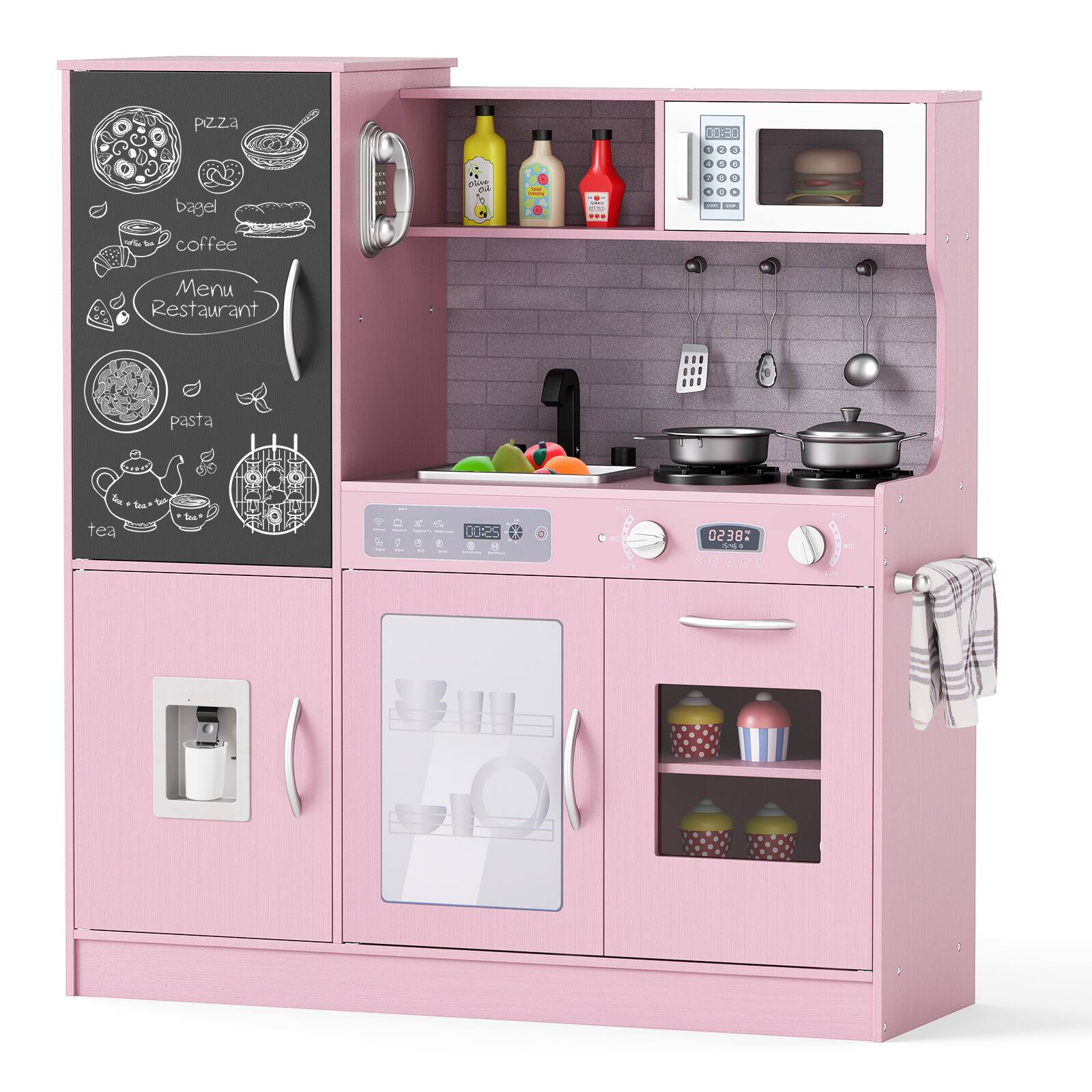 Menu Restaurant

- Pizza
- Bagel
- Coffee
- Pasta
- Tea

00:25
02:38