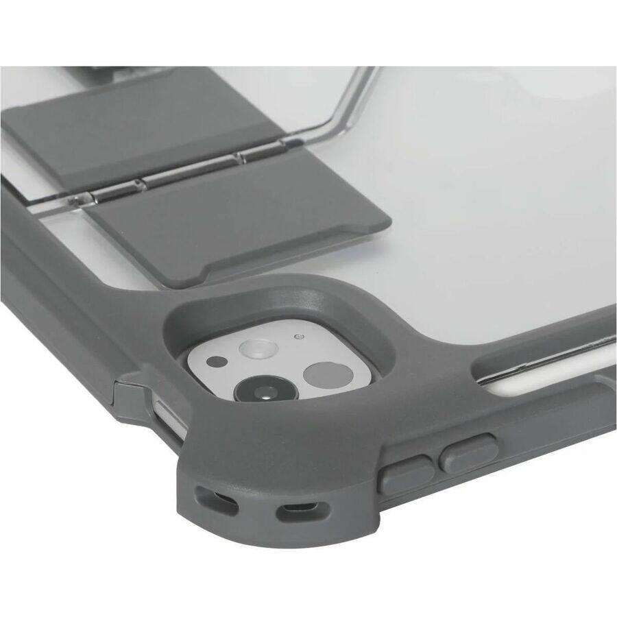 Alt View 4. Targus - Targus® SafePort® Rugged Max Case for iPad Pro® 11-inch (M5/M4) - SafePort® Rugged Max Case for iPad - Gray/Clear.
