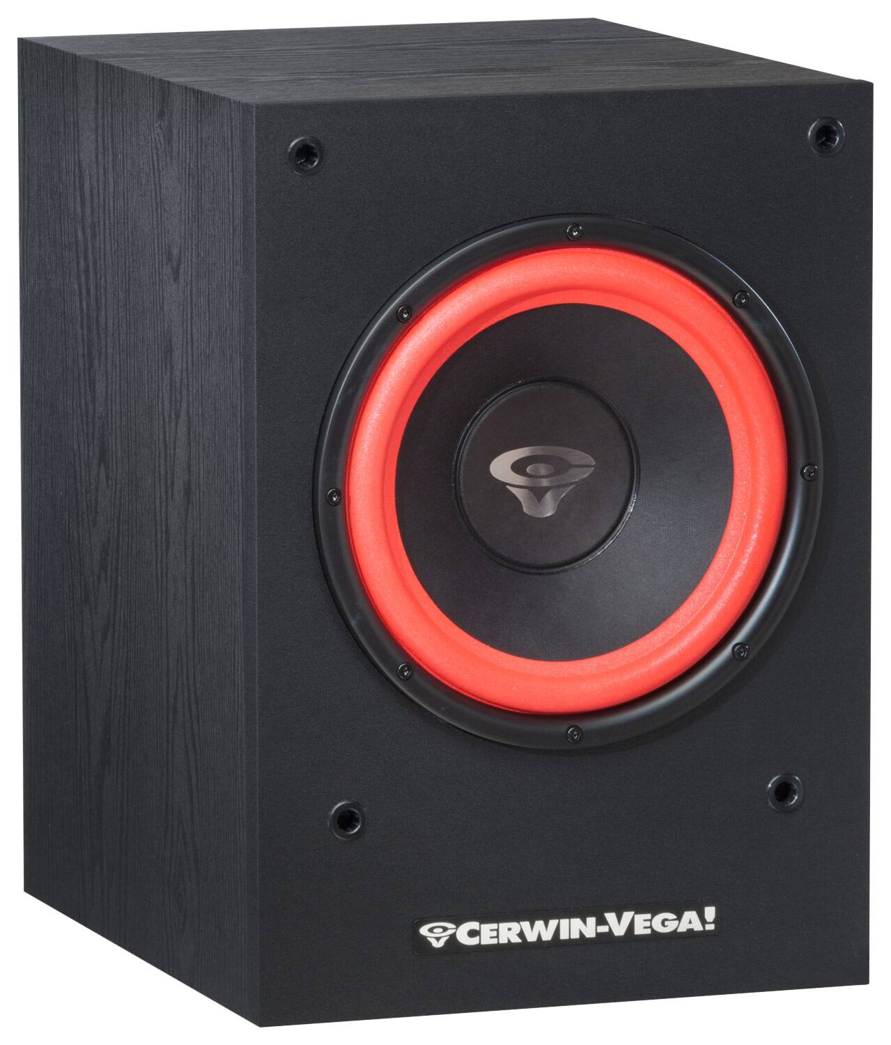 Alt View 12. Cerwin Vega - SL Series 10" 212W Powered Subwoofer - Black.