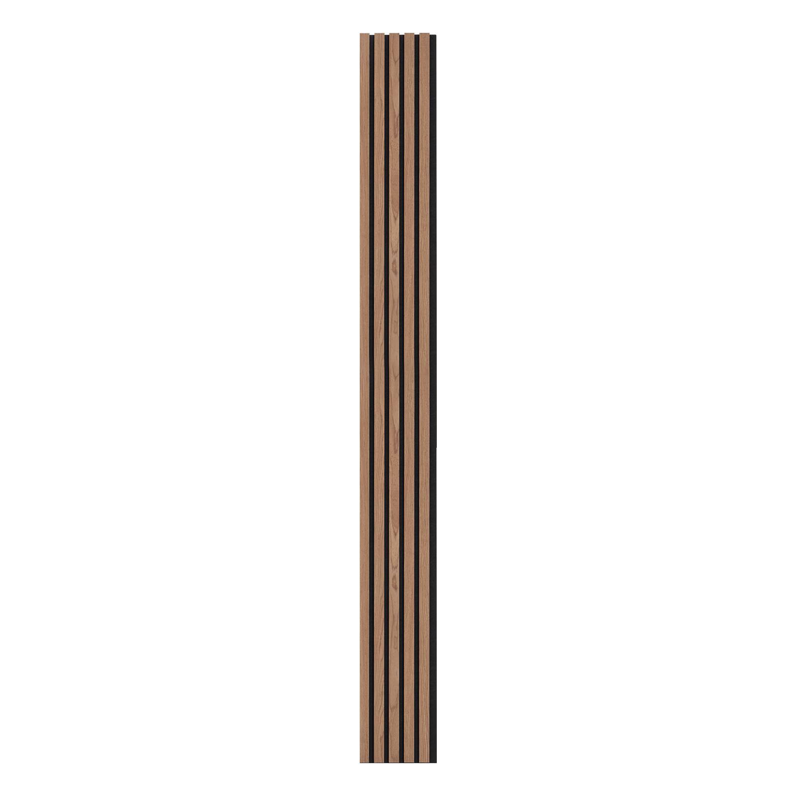 Alt View 5. VEVOR - Wood Slat Acoustic Panels, 7.9 x 94.5 inch, MDF Accent Wooden Wall Panels for Modern Interior Wall, Faux Wood Wall - Walnut.