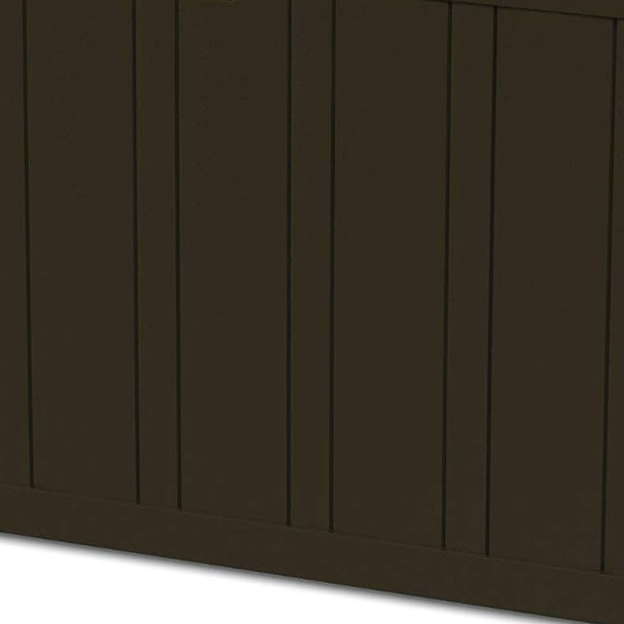 Alt View 8. Ram Quality Products - Ram Quality Products Outdoor Backyard Patio Storage Deck Box, 71 Gallon, Brown - Brown.