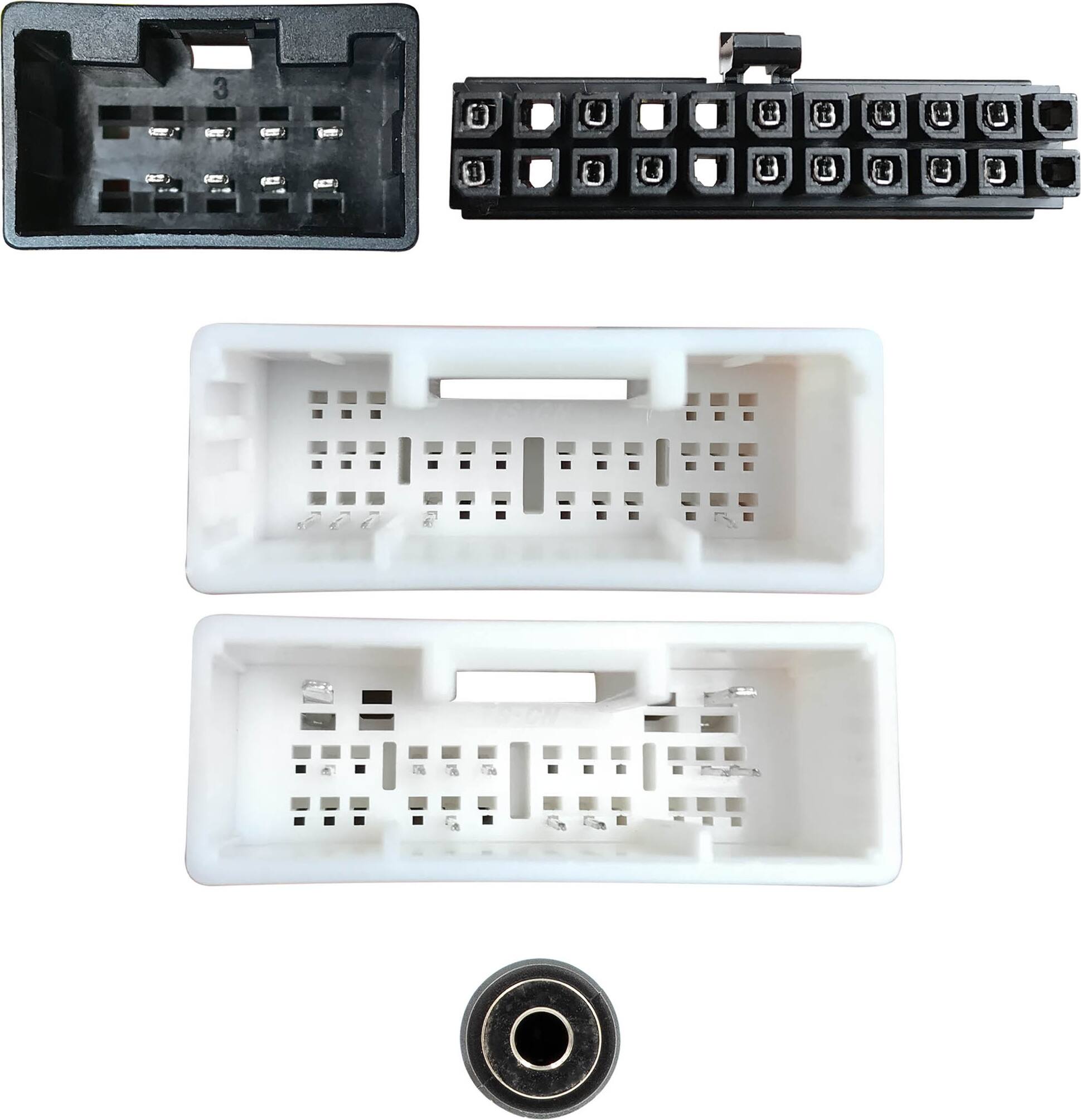 Alt View 11. Metra - AXXESS Radio Replacement Data Interface with SWC for 2018-2024 Toyota Vehicles - Multi.