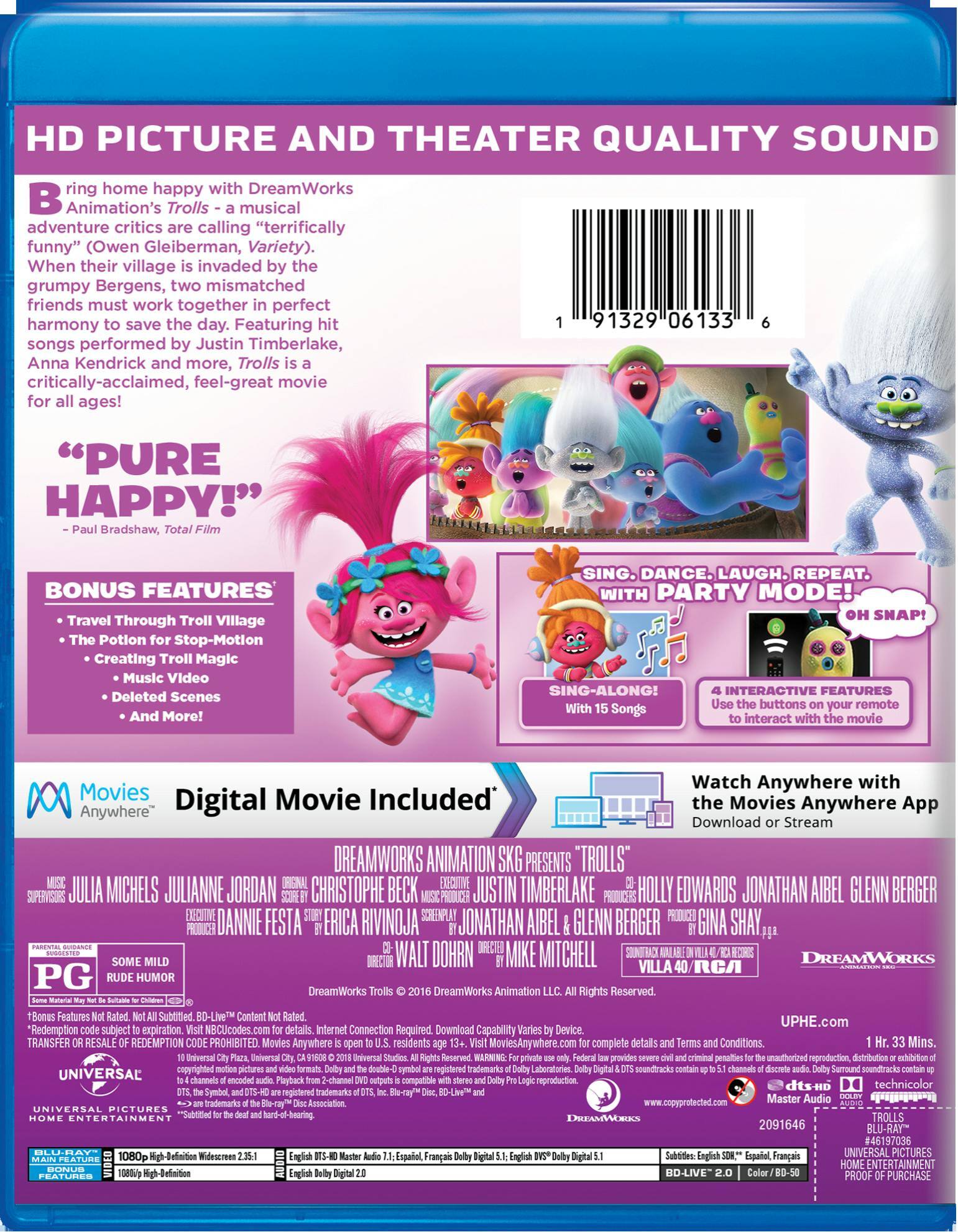Angle. Trolls (Digital) [Blu-ray].