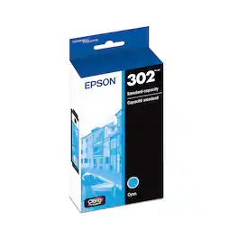 Epson - 302 Standard Capacity Ink Cartridge - Cyan