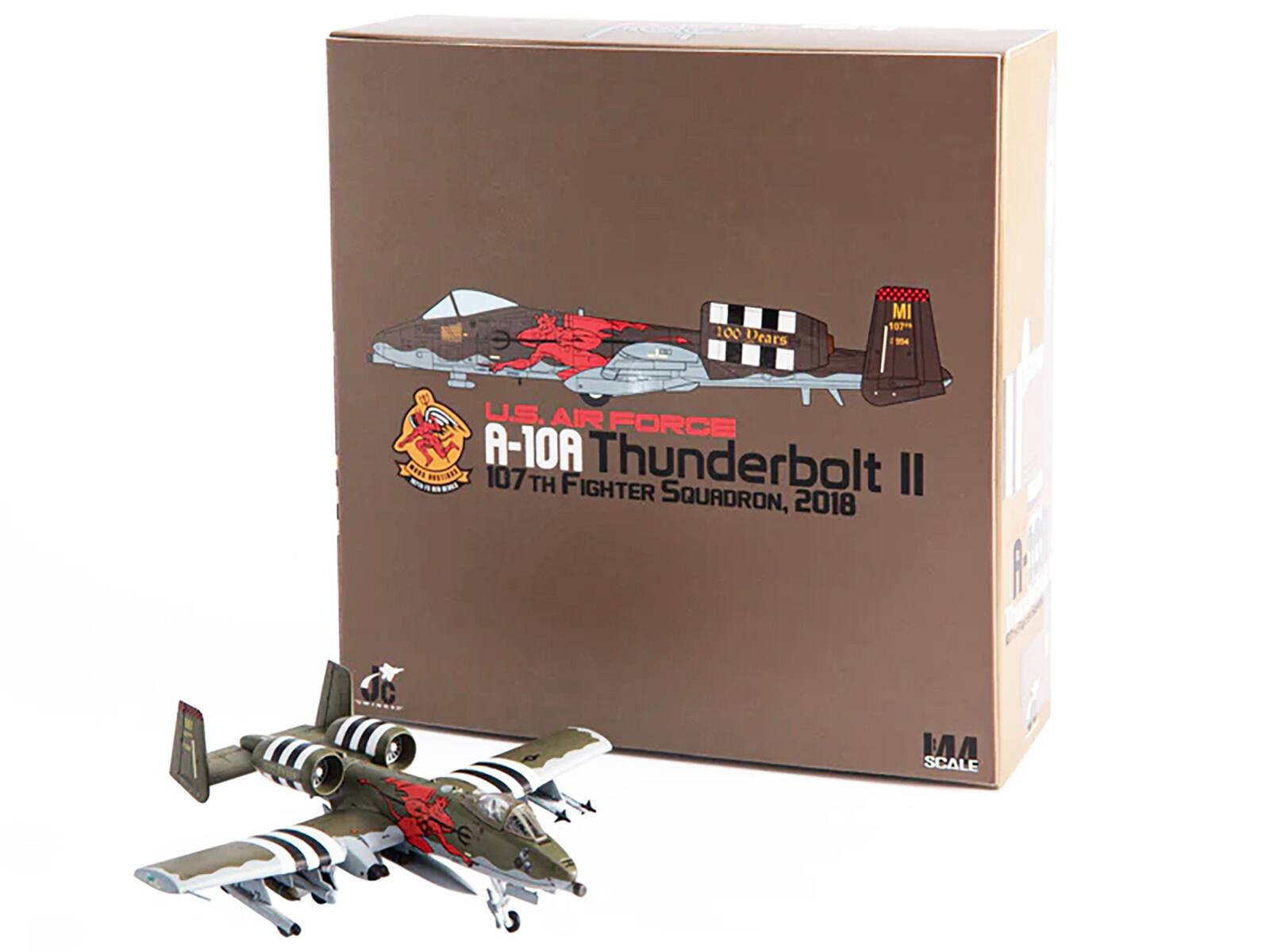 100 Years  
U.S. AIR FORCE  
A-10A Thunderbolt II  
107th Fighter Squadron, 2018  
1/48 Scale