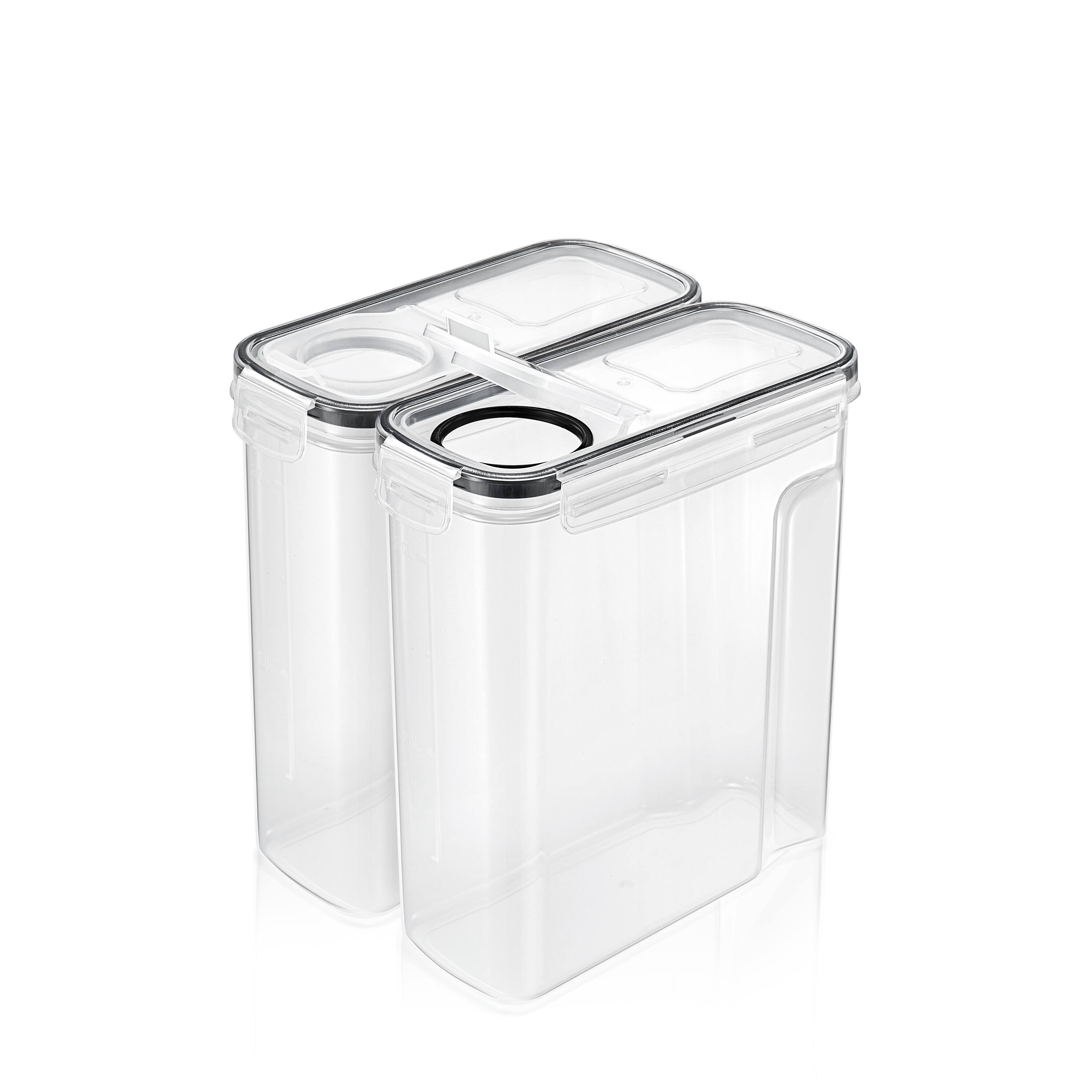 Front. Sorbus - Sorbus Food Dispenser Containers, For Kitchen Organization, Store Pasta, Cereal, Dry Foods, and More -BPA Free - Clear.