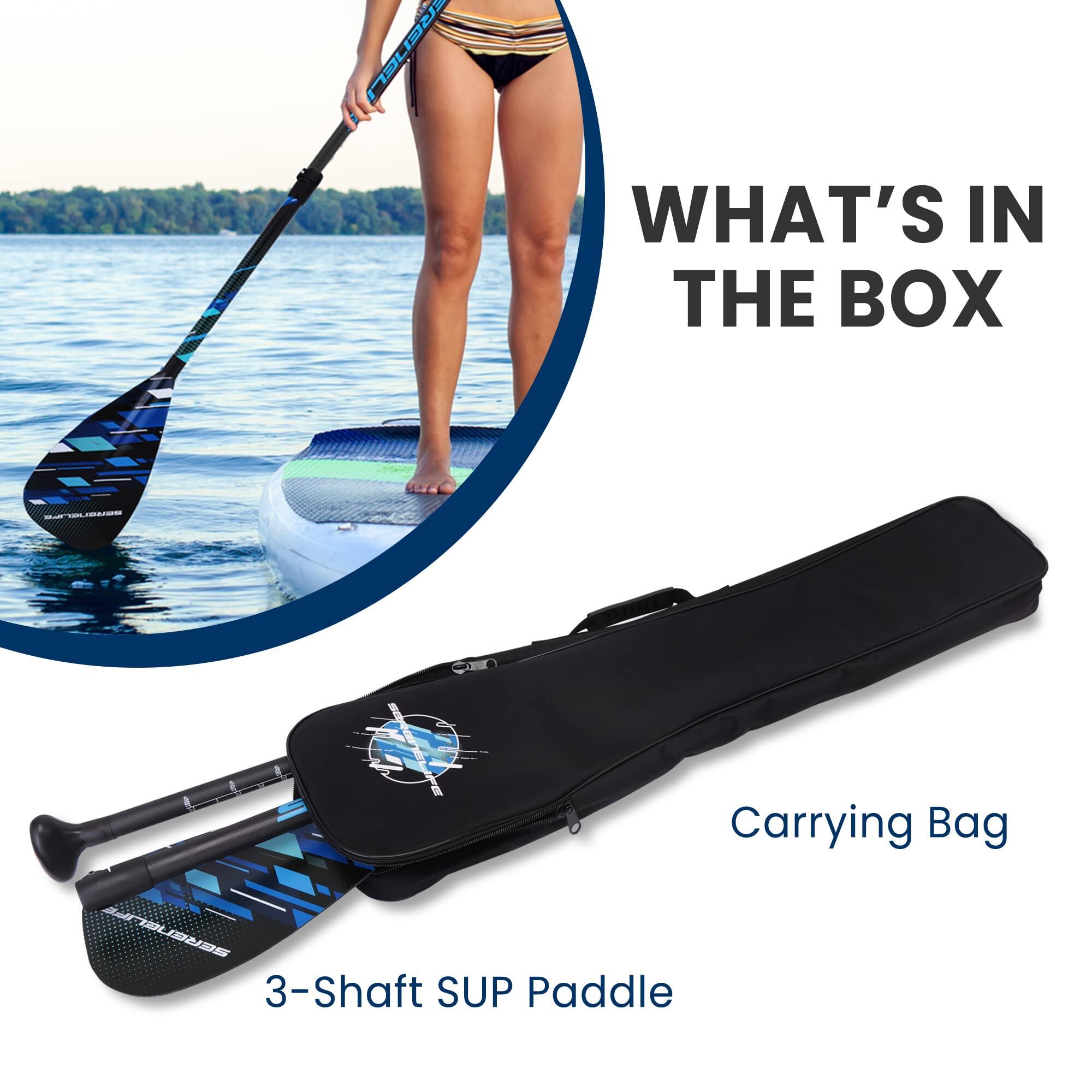 WHAT'S IN THE BOX

Carrying Bag

3-Shaft SUP Paddle