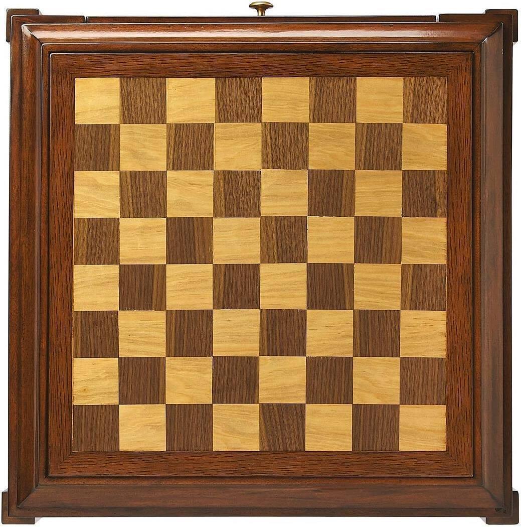 Alt View 1. Butler Specialty - Adrian Game Table - Medium Brown.