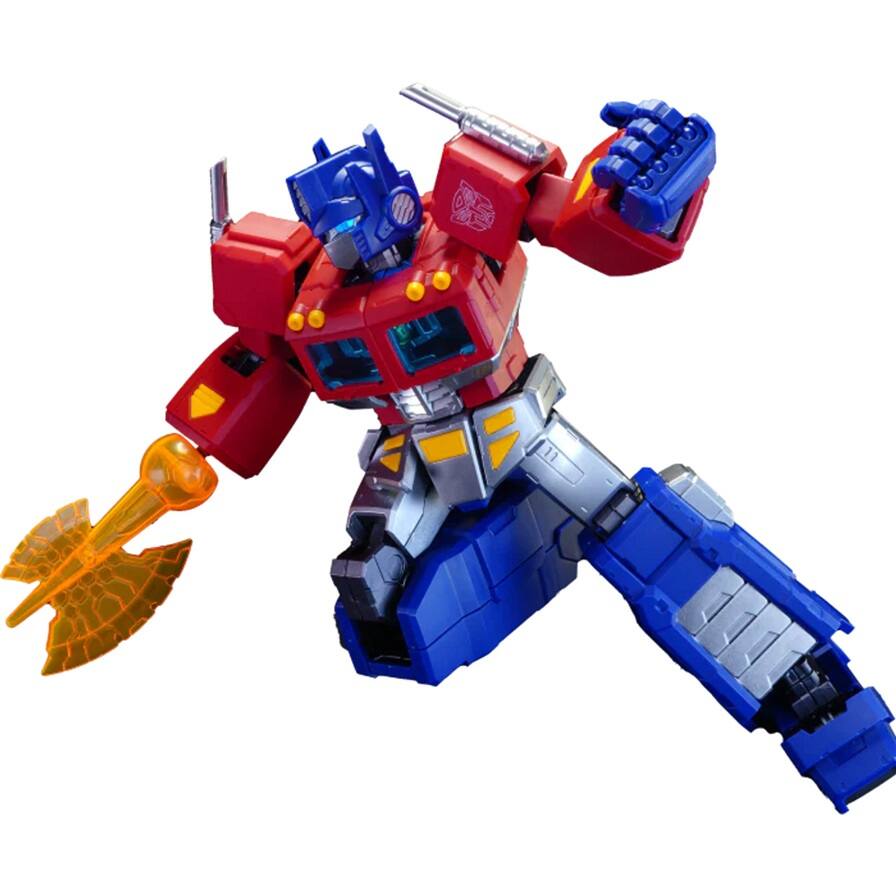 Alt View 7. PopMarket - Blokees - Transformers - Action Edition - 01: Optimus Prime Model Kit   - COLLECTIBLES - Multicolor.