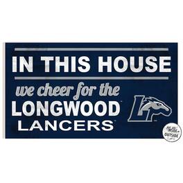 Jardine - Longwood Lancers 11" x 20" Indoor/Outdoor In This House Sign - Navy