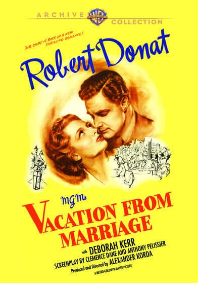Vacation from Marriage - DVD