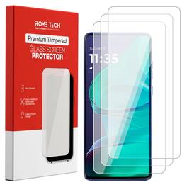 RomeTech - Motorola Moto G Stylus 5G 2025/2026 Tempered Glass Screen Protector 3 Per Pack - Transparent