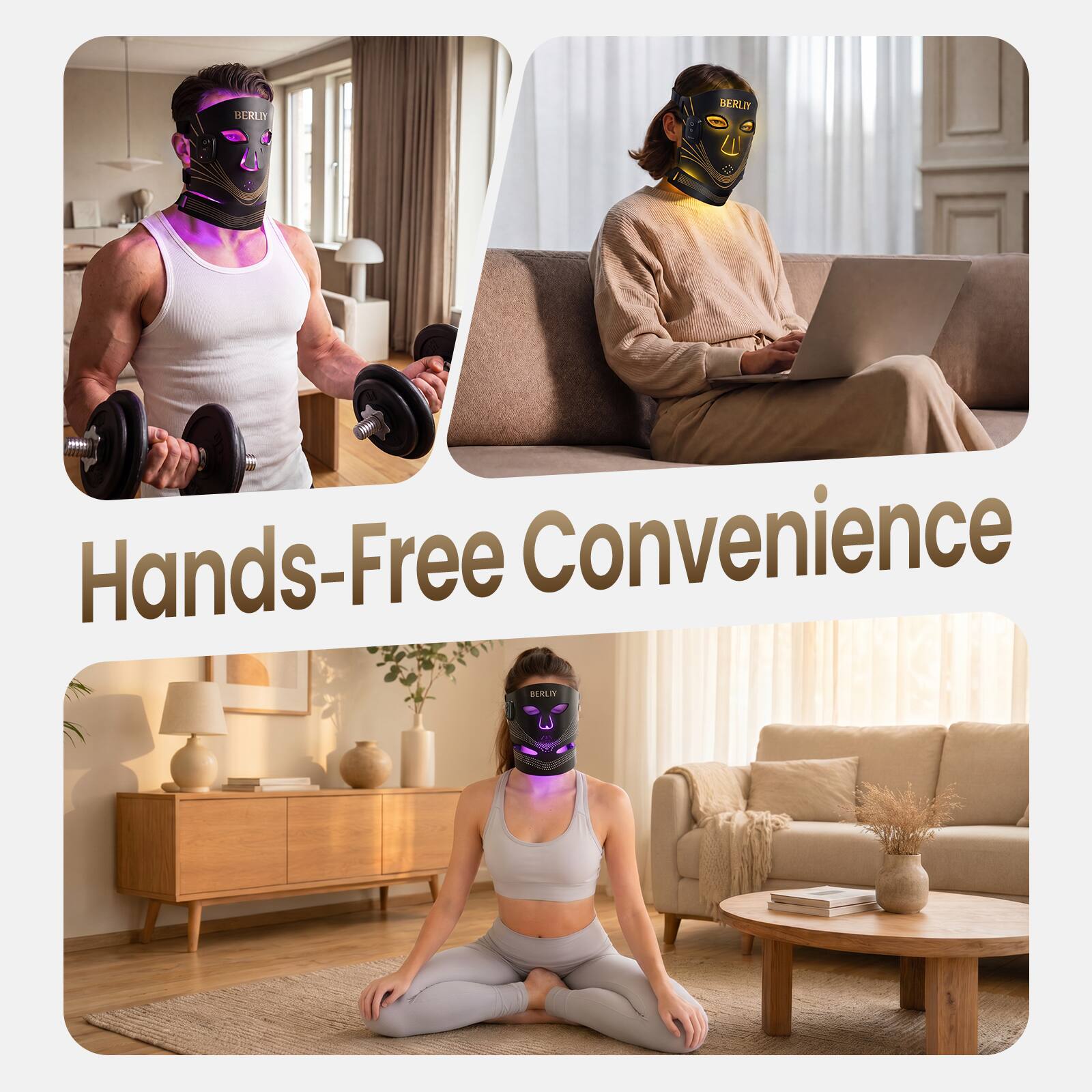 BERLIT  
BERLTY  
Hands-Free Convenience BERLIY