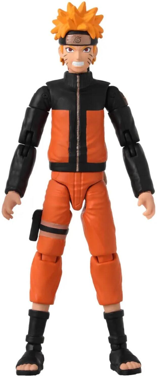 Alt View 3. Bandai - Bandai - Naruto - Anime Heroes: Beyond - Naruto Uzumaki Tailed Beast Cloak Action Figure Set   - COLLECTIBLES - Multicolor.