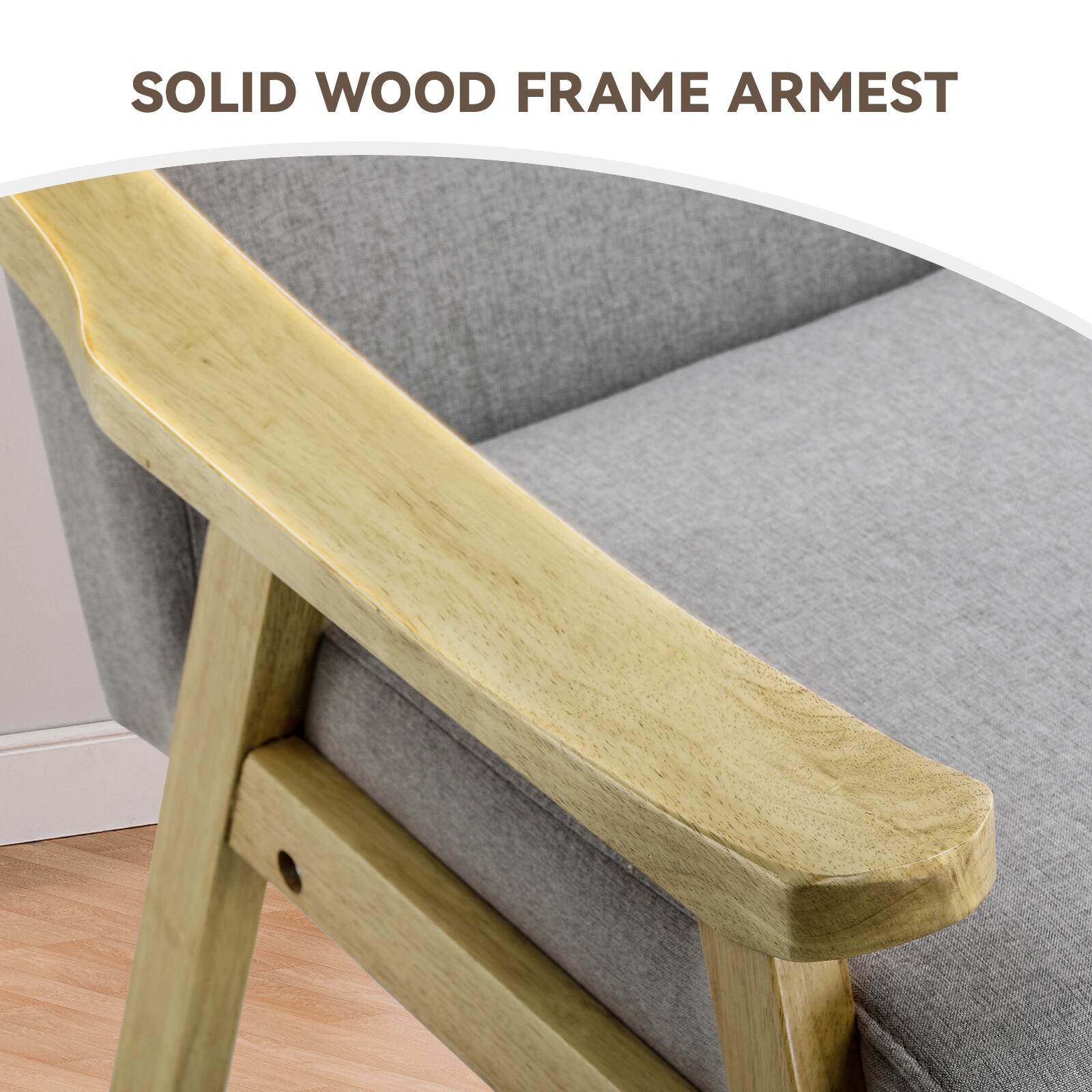 SOLID WOOD FRAME ARMEST